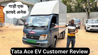 Tata Ace EV Customer Review | All you need to know | Tata Ace Electric Ownership Review