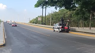 🔴 En Vivo 🎥 Manifestantes bloquean entrada a Tuxpan en el puente por la falta de agua en la ciudad