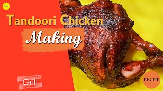 Tandoori Chicken | How to make Tandoori chicken | Chicken Recipe | Full Grilled Chicken Recipes |