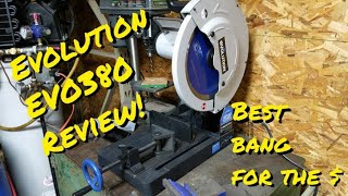 Evolution Power Tools EVOSAW380 15-Inch Steel Cutting Chop Saw Review