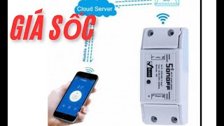 CÔNG TẮC ĐIỀU KHIỂN TỪ XA   WIFI SMART SWITCH