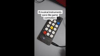 If musical instruments were like game controllers @SummerTones #shorts