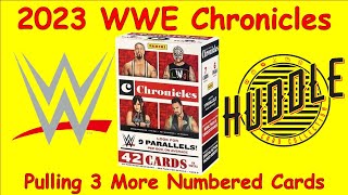 WOW!! 3 More Numbered Cards Pulled From 2023 WWE Chronicles Blaster. These Boxes Are Great