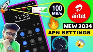 Airtel APN Settings - Airtel Network Problem Solution, Airtel Internet Not Working, Net Slow Problem