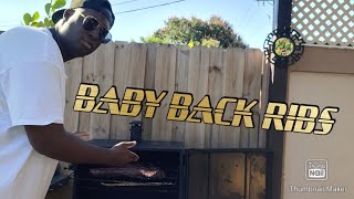 Baby Back Ribs Dyna Glo Smoker