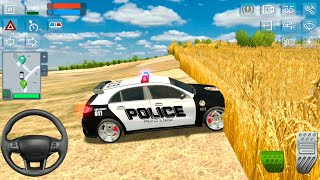 Cop Car Stuck On Field - Italian Cop Simulator #6: Mercedes Hatchback - Android Gameplay