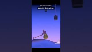 Bucket Skip - Getting Over It #shorts