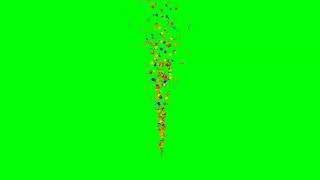 Green screen effects | Confetti fountain | No copyright