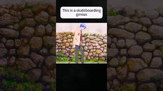 This is a skateboarding genius #cartoon