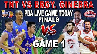 BRGY. GINEBRA vs TNT! Game 1 Finals - PBA Live Full Game Today - 2K24 Game