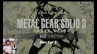 Metal Gear Solid 3 / HD Collection 2004/2011 - Full Playthrough - Part 1 - XBOX 360 (February 2023)