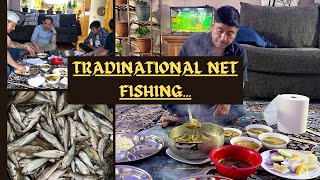 Traditional Net Fishing with Dad @Nar .B. Tamang and two brother it was a fun.