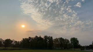 Time Lapse - Whyte Ridge Baptist Church, Outside my office window - September 3, 2024