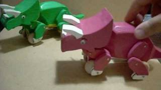 Wood Dinosaur Toys.wmv