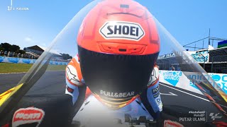 #helmetcam with Marc Márquez | #MotoGP™24 #australiangp  #phillipisland #sprintrace