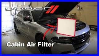 2017 Dodge Charger Cabin Air Filter location