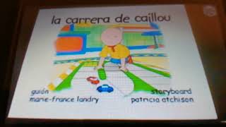 Caillou 1x12 "La carrera de Caillou."