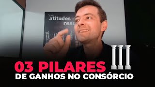 3 PILARES DE GANHOS NO CONSÓRCIO!