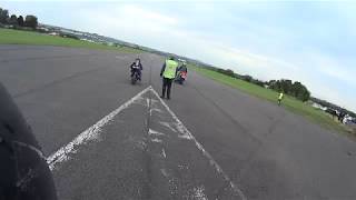 KAWASAKI NINJA 250SL, ACCELERATION DOWN HENSTRIDGE AIR STRIP.