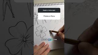 Como Desenhar Flores e Folhas - J. Lima Studio