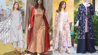 Long Jacket Kurti Designs 2021 // Latest Jacket Kurti Designs for Ladies