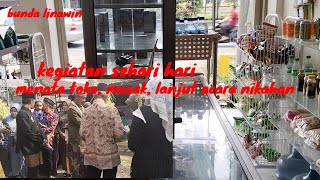 Merapikan toko,masak lanjut ke acara pernikahan adik#dailyvlog