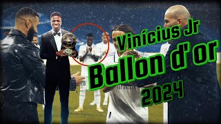 Vinicius Jr - Ballon d'or 2024 👍