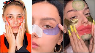 [ Tiktok ] Skincare Routine With Mask Eyes, Lip Mask - Skincare Tiktok