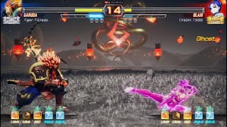 Fighting EX Layer :  Garuda vs Blair