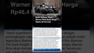 Mobil Batman Di Jual???