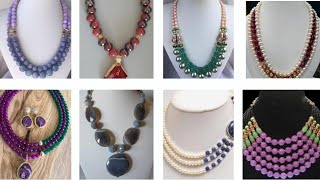 necklace designs💞|| pearls necklace designs || latest fashion trends🔥🔥||