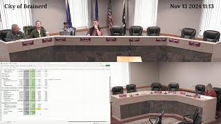 City of Brainerd - Personnel & Finance Committee - 11/13/2024