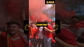 Turkish fans chanting before the match…😳🇹🇷#shorts#football#shortsvideo