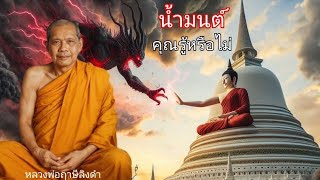 น้ำมนต์ หากไม่รู้ต้องฟังจากหลวงพ่อฤาษี ลิงดำหรือพระราชพรหมยาน ธรรมะพระอรหันต์ #ธรรมะคลายทุกข์