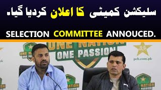 Pakistan selection committee announced | Pakistan new selection committee |