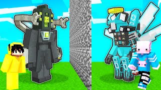 ASTRO DETAİNER TOİLET VS MUTANT SPEAKER MAN | Minecraft