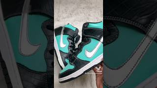 Diamond Supply Co. x Nike SB Dunk Low ‘Tiffany’Quick Sneaker #sneaker #sneakerheads #shoe #dunks #sb