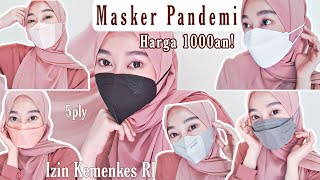 SHOPEE HAUL MASKER KF94, KN95 & DUCKBIL MURAH NYAMAN GAK BIKIN BONCOS