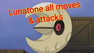 lunatone all moves (pokemon)