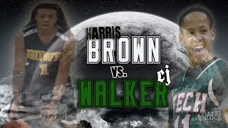 Elite Point Guards Harris Brown vs. CJ Walker