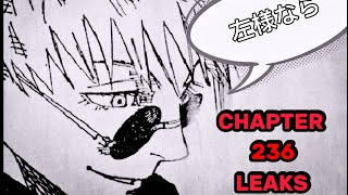 GOODBYE SENSEI | JUJUTSU KAISEN CH 236 MANGA