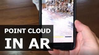 Point Cloud Viewer in Augmented Reality (ARCore)