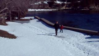 David And Quinton at Fenelon Falls