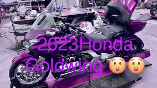 2023 Honda Goldwing first look and walk around