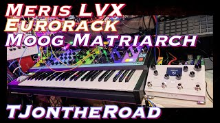 Meris LVX, Eurorack, & Moog Matriarch