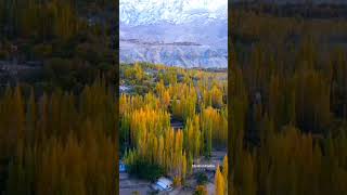 beautiful Khaplu Valley Airel view reel