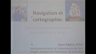 Navigation et cartographie d'hier à aujourd'hui