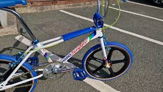 Alans BMX: Haro 1984 Master Bob Haro Custom Bike White / Blue