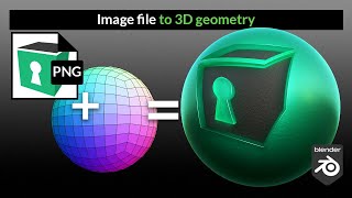 Image File to 3D Geometry | Blender Secrets