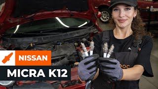 Как заменить свечи зажигания на NISSAN MICRA K12 [ВИДЕОУРОК AUTODOC]